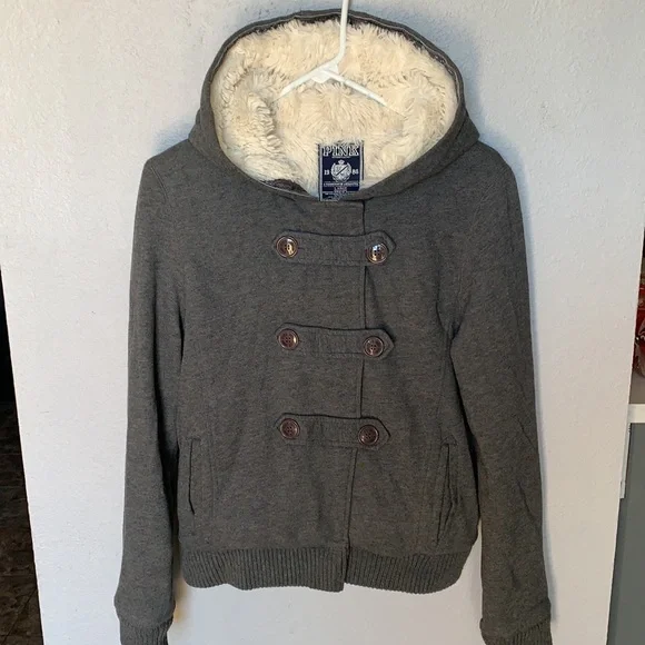 PINK fuzzy coat - Picture 2 of 2